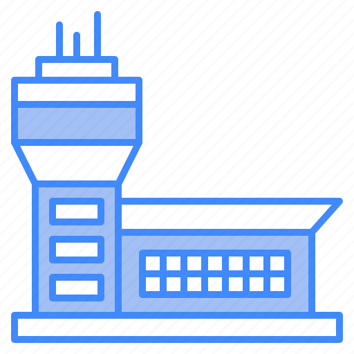 Airport, building, construction, city, cities icon - Download on Iconfinder