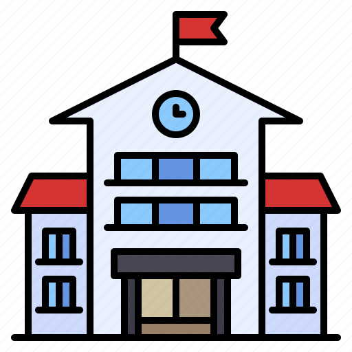 Building, education, school, institute, university icon - Download on Iconfinder