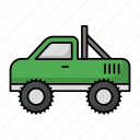 pickup truck, off road, vehicle, transport, automobile, highway vehicle