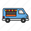 outdoor, food truck, food van, mobile truck, smart vehicle 