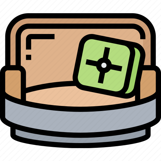 Armchair, couch, sofa, living, room icon - Download on Iconfinder