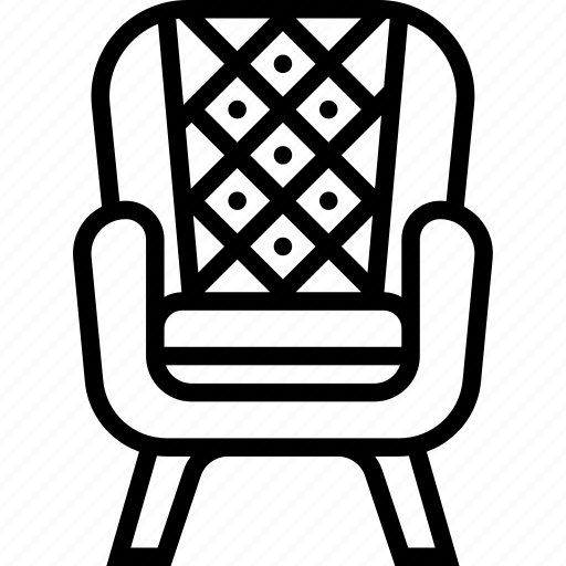 Mid, century, chair, modern, furniture icon - Download on Iconfinder
