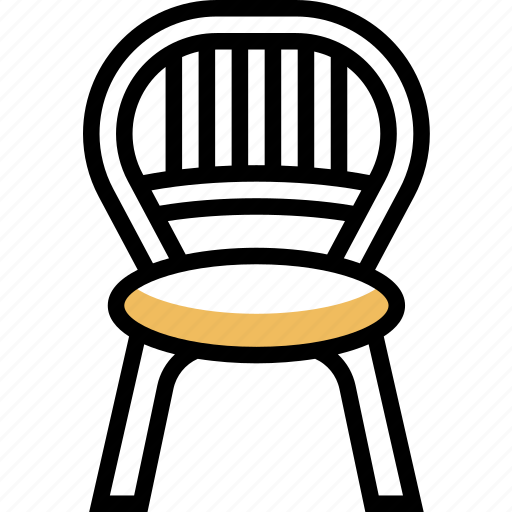 Garden, chair, seat, outdoor, terrace icon - Download on Iconfinder