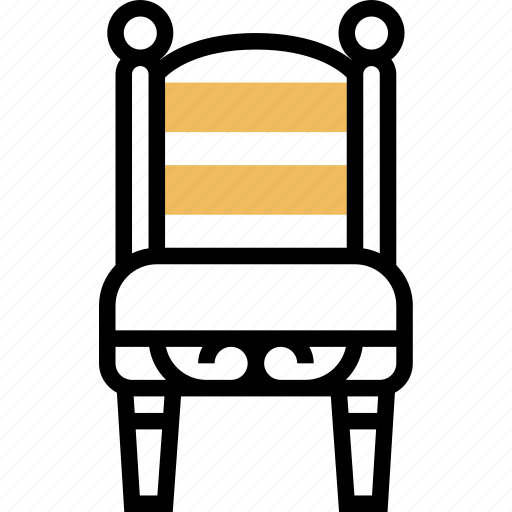 Ladderback, chair, seating, furniture, wooden icon - Download on Iconfinder