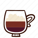 marocchino, coffee, drink, cafe