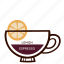 romano, espresso, lemon, coffee, cafe, drink 