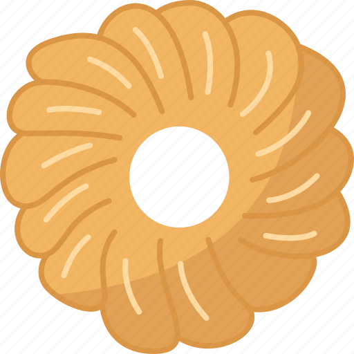 Crullers, donut, dessert, bakery, homemade icon - Download on Iconfinder