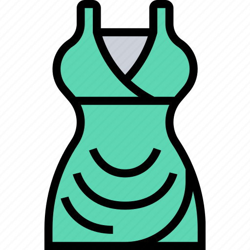 Dress, mini, sexy, woman, style icon - Download on Iconfinder