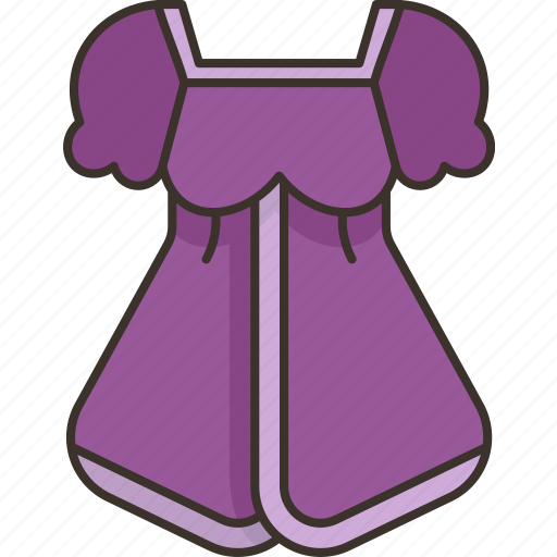 Dress, babydoll, girl, skirt, casual icon - Download on Iconfinder