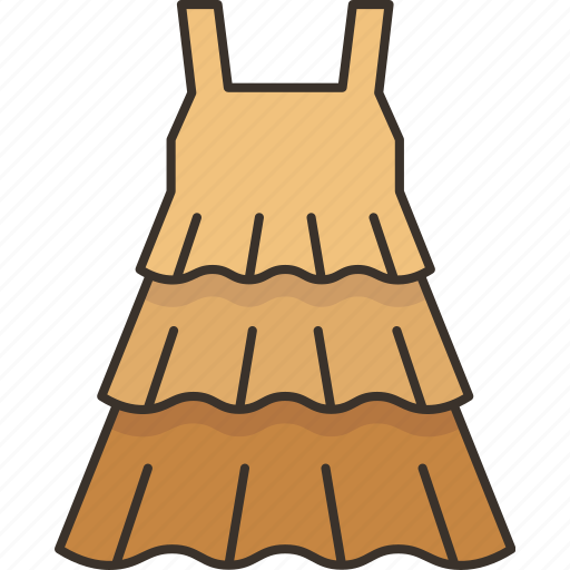 Dress, tent, skirt, women, clothes icon - Download on Iconfinder
