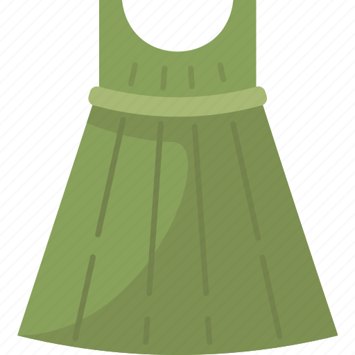 Dress, trapeze, skirt, sleeveless, casual icon - Download on Iconfinder