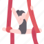 rope, gymnast, flexibility, strength, exercise 