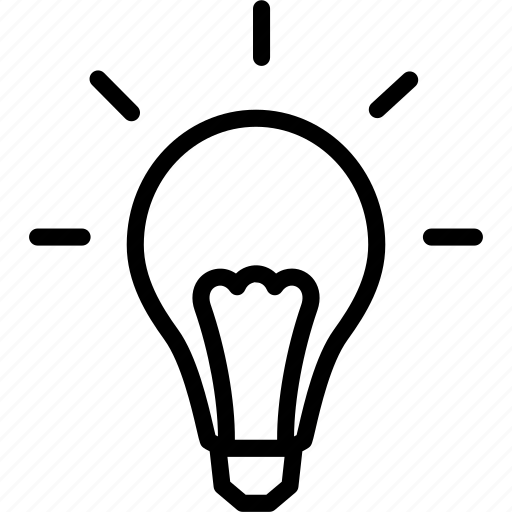 Bulb, bright, energy, idea, lamp, light, lightbulb icon - Download on Iconfinder
