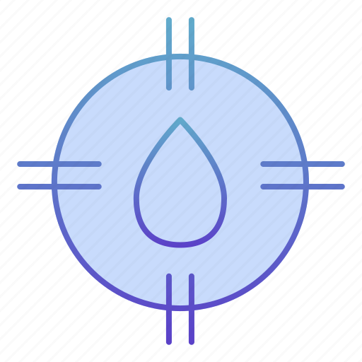 Drop, droplet, paint, water, round, label, tag icon - Download on Iconfinder