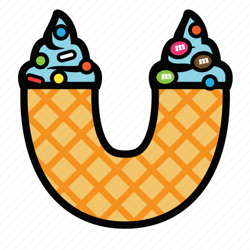 Cone, cream, ice, topping, ucone icon - Download on Iconfinder