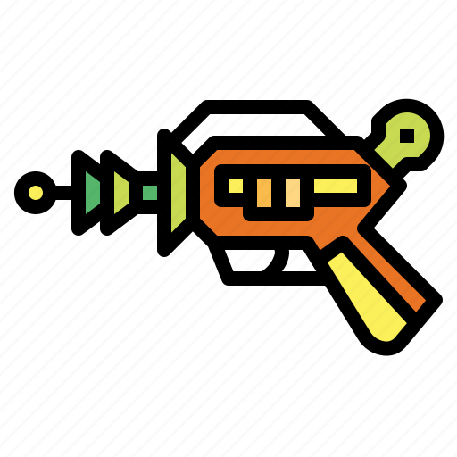 Space, gun, laser, science, fiction, weapon, extraterrestrial icon - Download on Iconfinder