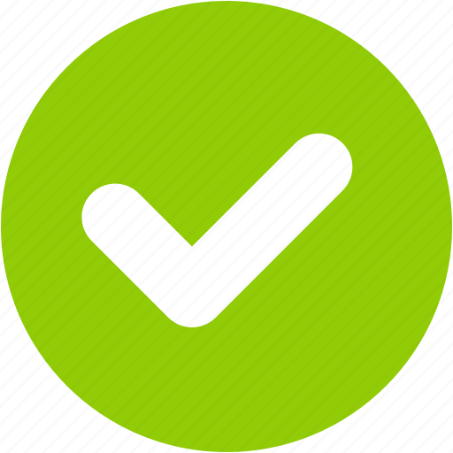 Accept, approved, checkmark, circle, ok, tick, yes icon - Download on Iconfinder