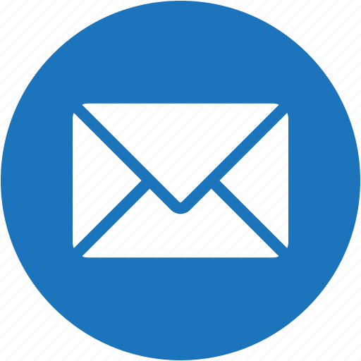 Envelope, circle, bubble, email, letter, message, send icon - Download on Iconfinder