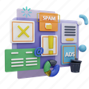 ads, spam, mail, marketing, email, message, letter, advertising, envelope