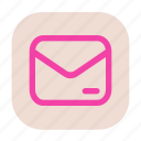 mail, email, message, envelope, text, ui