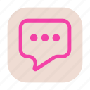 message, chat, letter, text, ui