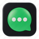 messages, app, mobile, message, application, communication, chat