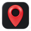 location, app, pin, marker, mobile, application, direction, gps, map 