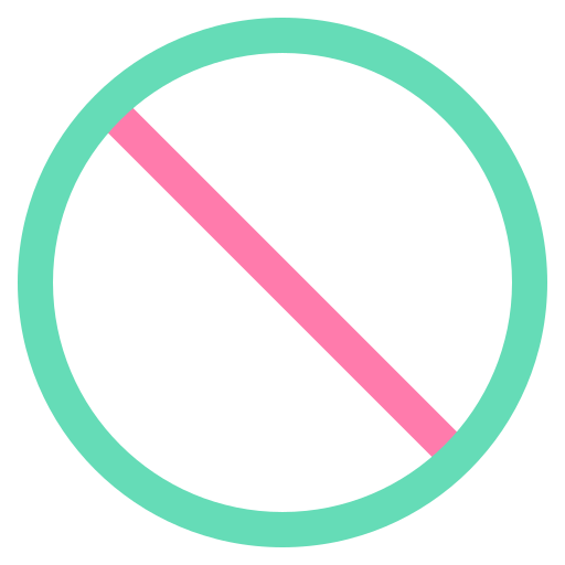 Dont, blue, pink, arrow icon - Free download on Iconfinder