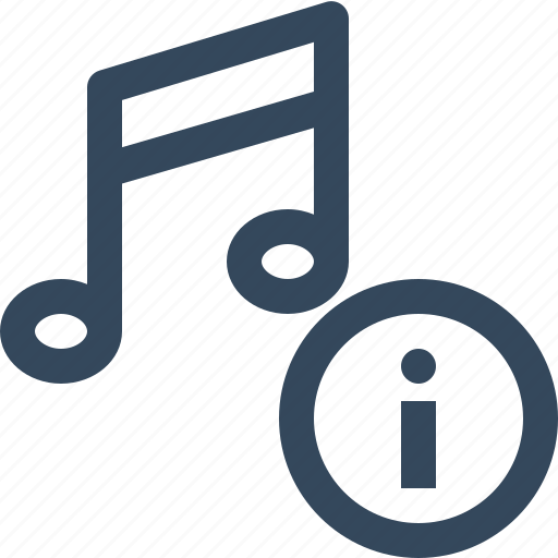 Music info, song info icon - Download on Iconfinder