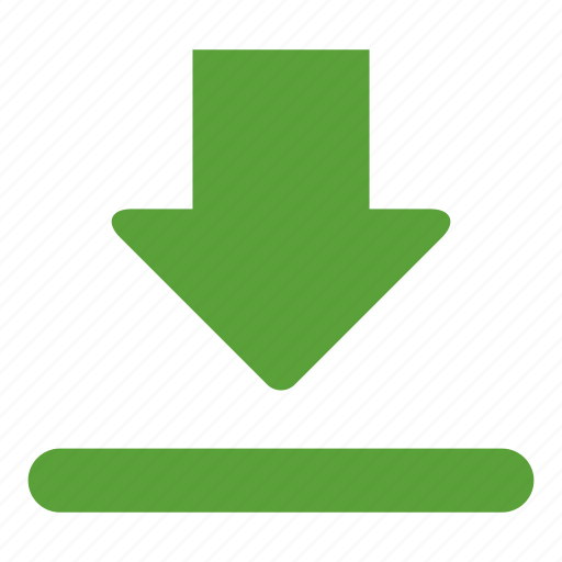 Arrow, down arrow, download, file, file download, get, save file icon - Download on Iconfinder