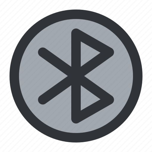 Bluetooth, circle, communication icon - Download on Iconfinder