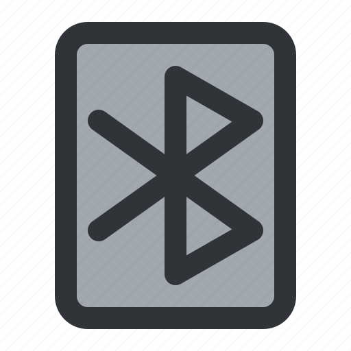 Bluetooth, communication, square icon - Download on Iconfinder