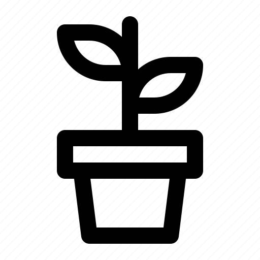 Plant, pot, sprout icon - Download on Iconfinder