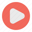play button, play, video, multimedia, button