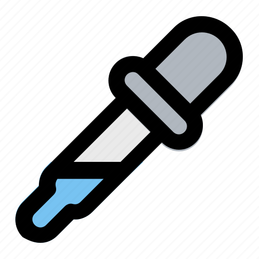 Color picker, dropper, pipette, picker, tool icon - Download on Iconfinder