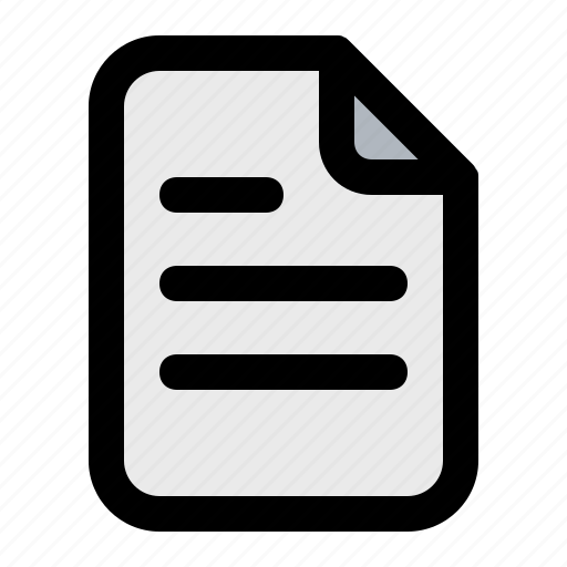 Document, file, paper, data, format icon - Download on Iconfinder