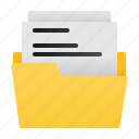 folder, data, storage, document