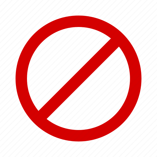 Block, ban, cancel, delete, stop icon - Download on Iconfinder