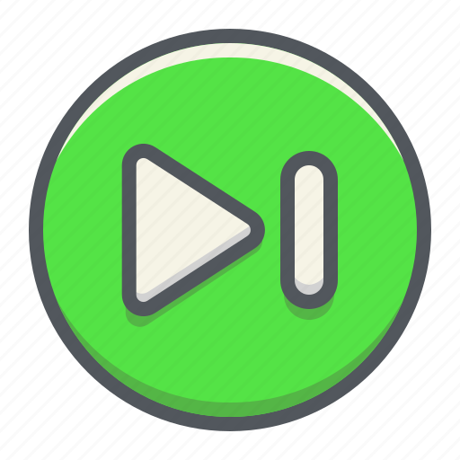 Next, music, direction, navigation icon - Download on Iconfinder