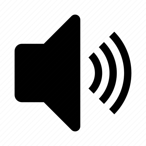 Audio, music, sound, speaker, up, volume icon - Download on Iconfinder