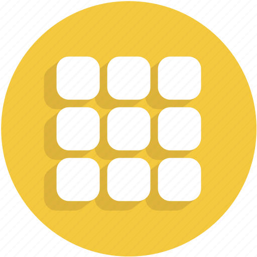 Keypad, menu, squares, thumbnails, thumbs, ui, app icon - Download on Iconfinder