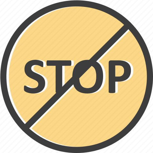 Sign, stop, ui icon - Download on Iconfinder on Iconfinder