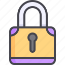 lock, password, secure, security