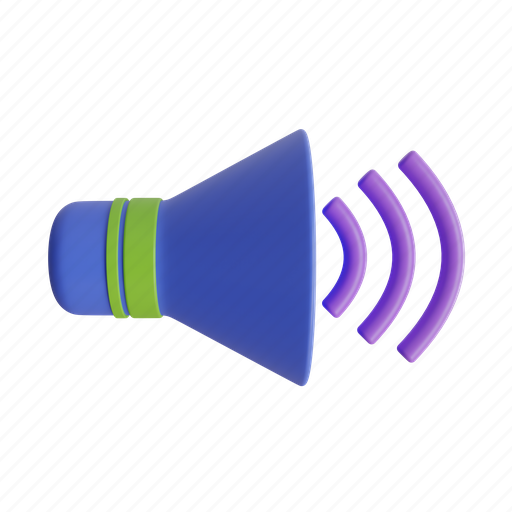 Full, volume, loud, speaker, megaphone, audio, loudspeaker icon - Download on Iconfinder