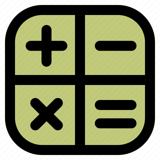 Calculator, math, ui icon - Download on Iconfinder