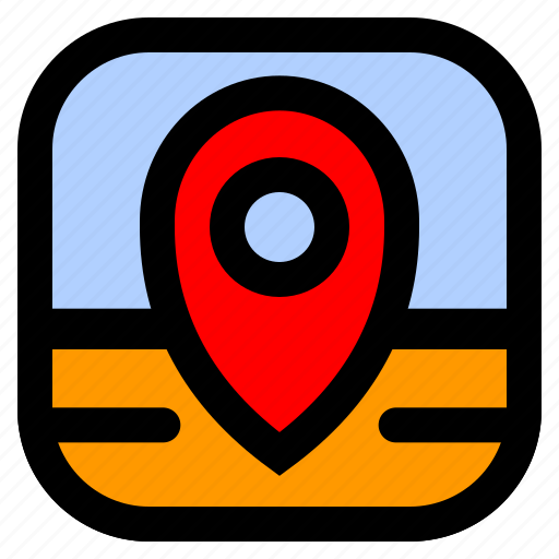 Gps, map, poi, ui icon - Download on Iconfinder