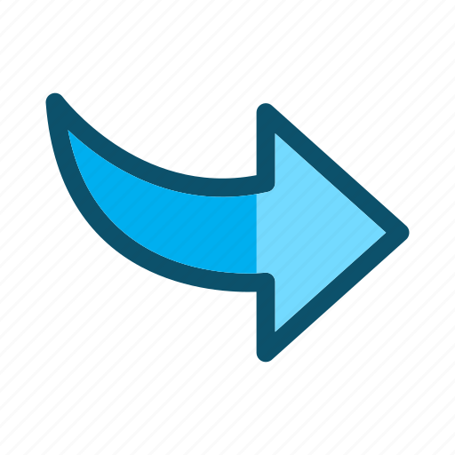 Direction, right, way, arrow icon - Download on Iconfinder