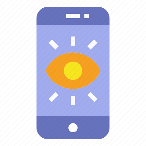 Browse, care, eyes, mobile, tracking icon - Download on Iconfinder