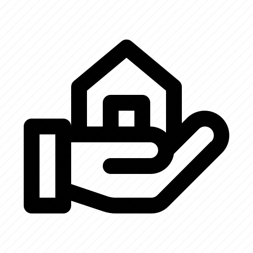 Home insurance, mortgage, real estate, house, protection icon - Download on Iconfinder