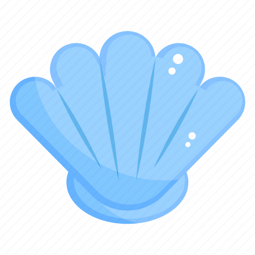 Bivalve mollusc, clam shell, cockle, seashell, shellfish icon - Download on Iconfinder